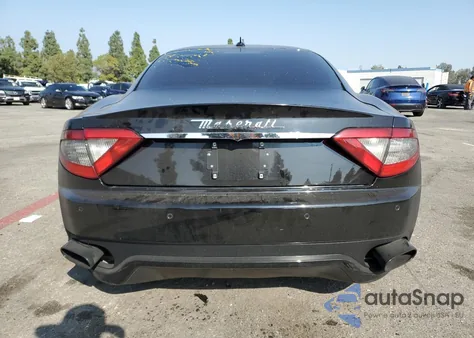 2016 Maserati Granturismo S z USA, uszkodzony, nr VIN ZAM45VLA9G0182145